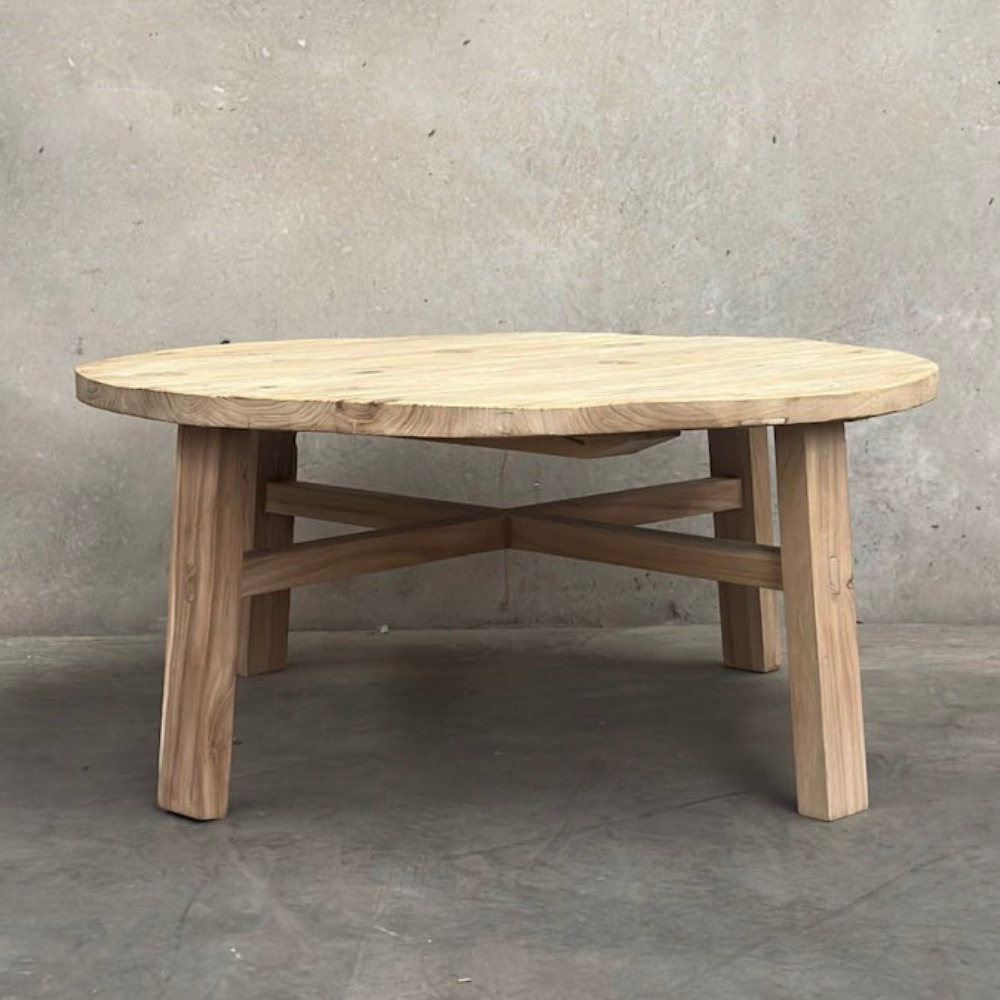 Round Coffee Table | Rustic
