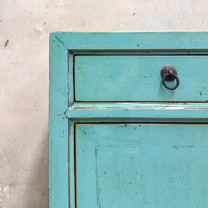Teal Bedside | Lacquered | 45 cm