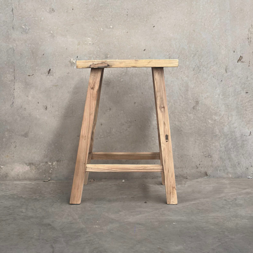 Rectangular Bar Stool | Rustic