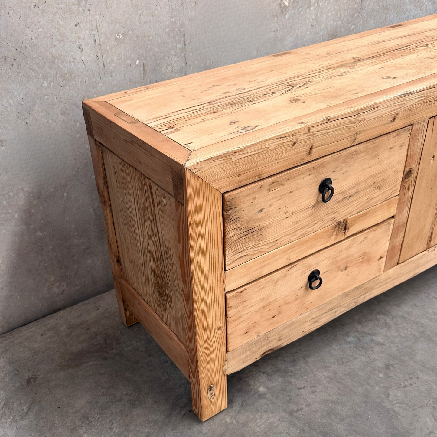 Linear Low TV Cabinet | Rustic | 180 cm