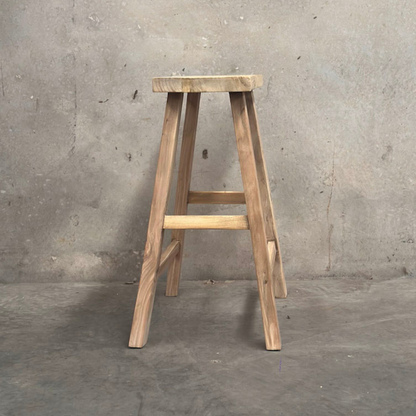 Rectangular Bar Stool | Rustic
