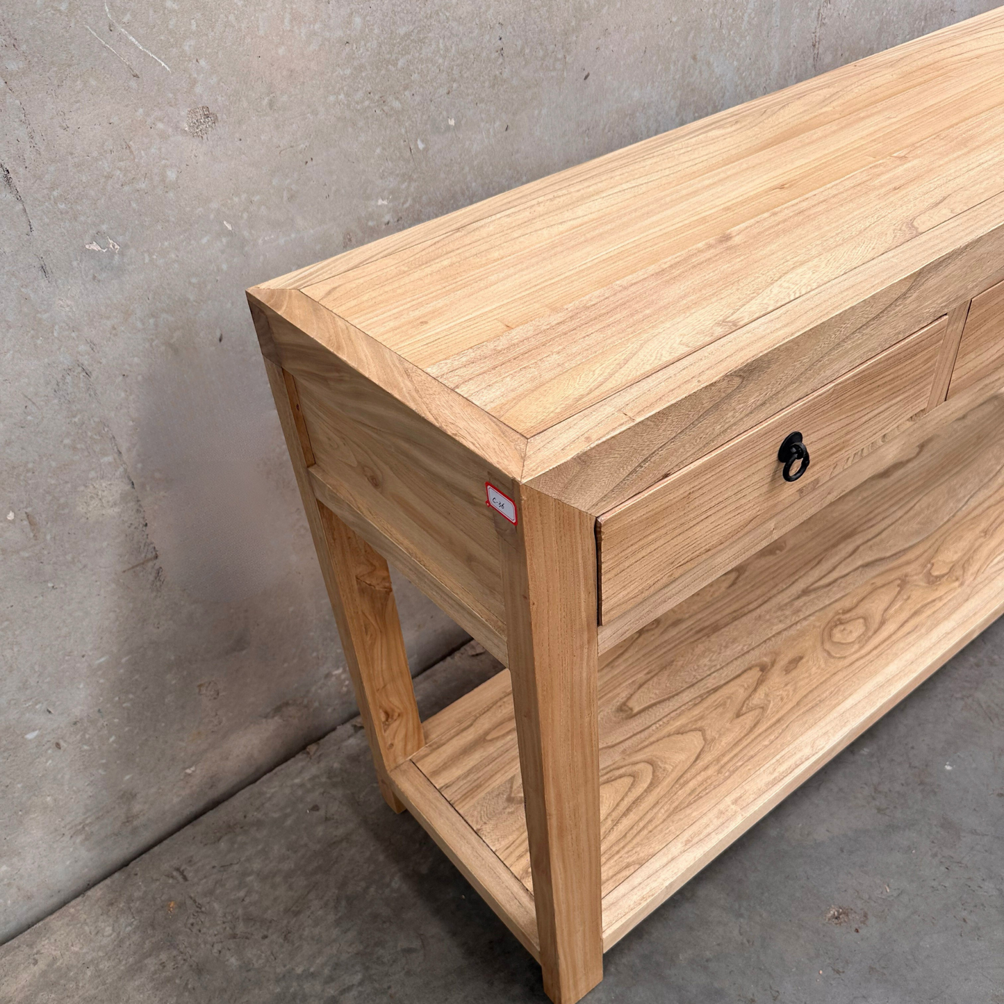 Linear 3 Drawer Console | Natural | 160 cm