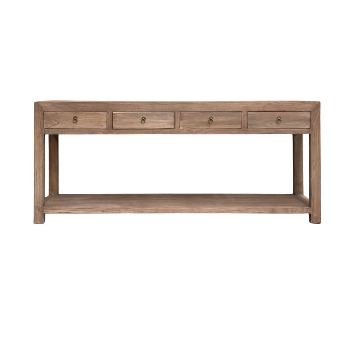 Linear 4 Drawer Console | Oat | 200 cm