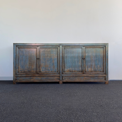 Blue Ash 4 Door Buffet | Lacquered | 220 cm
