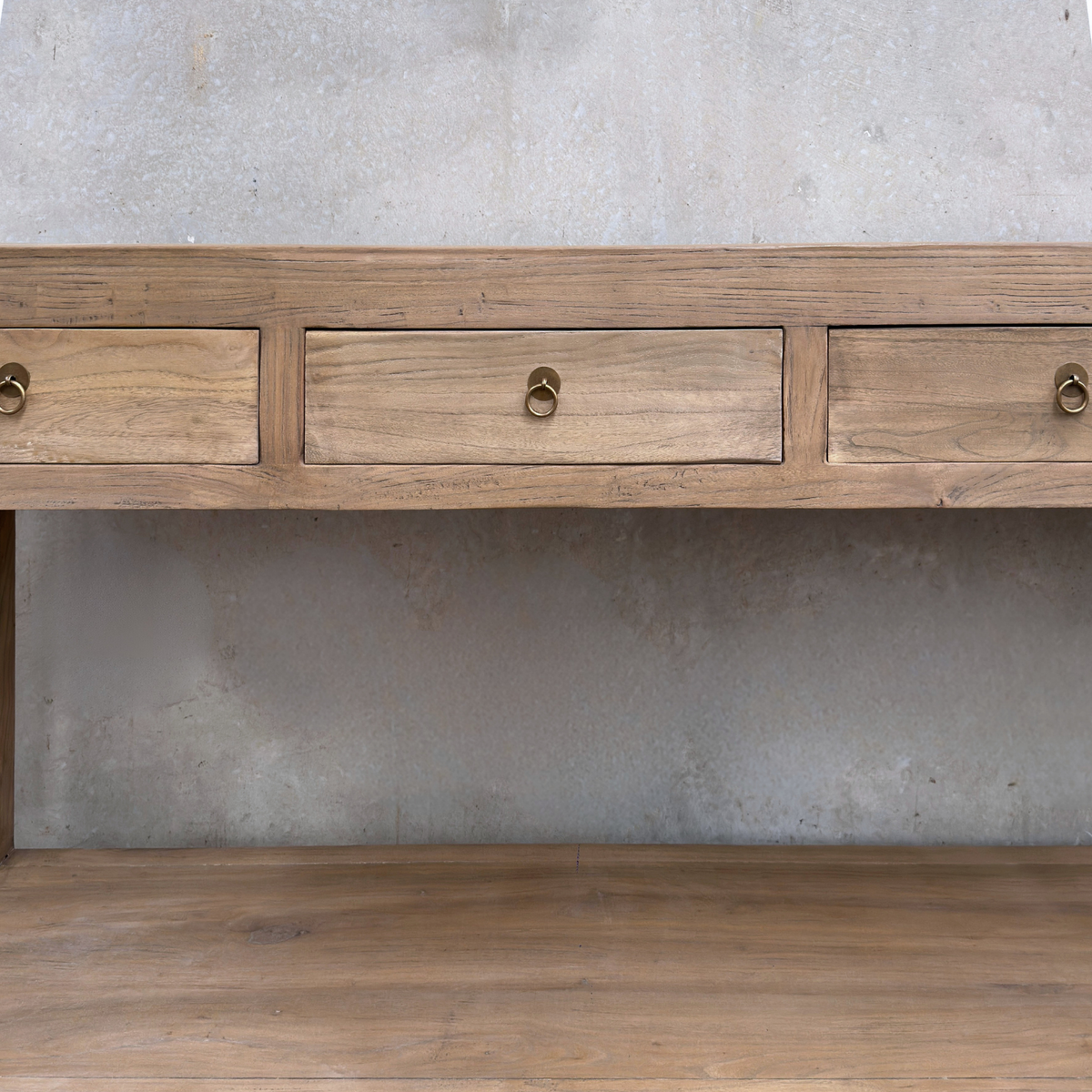 Linear 4 Drawer Console | Oat | 200 cm
