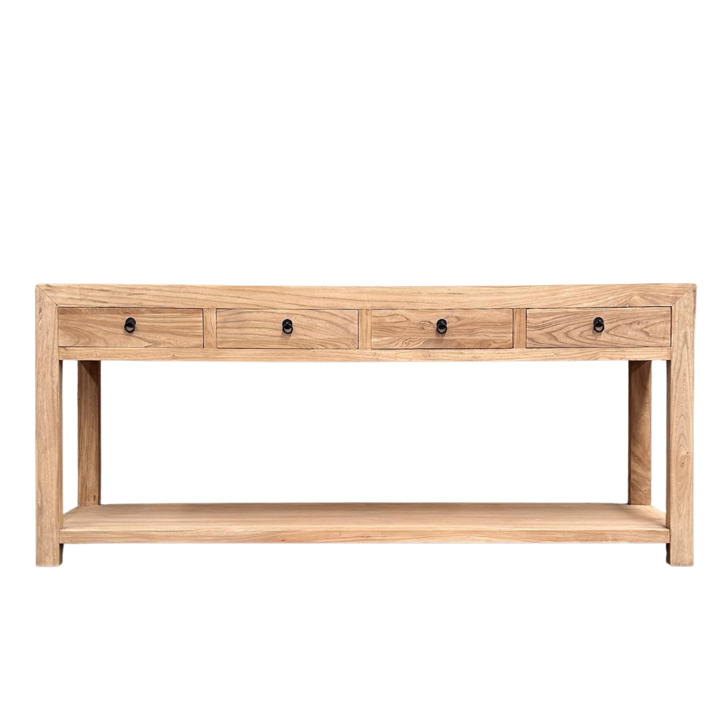 Linear 4 Drawer Console | Natural | 200 cm