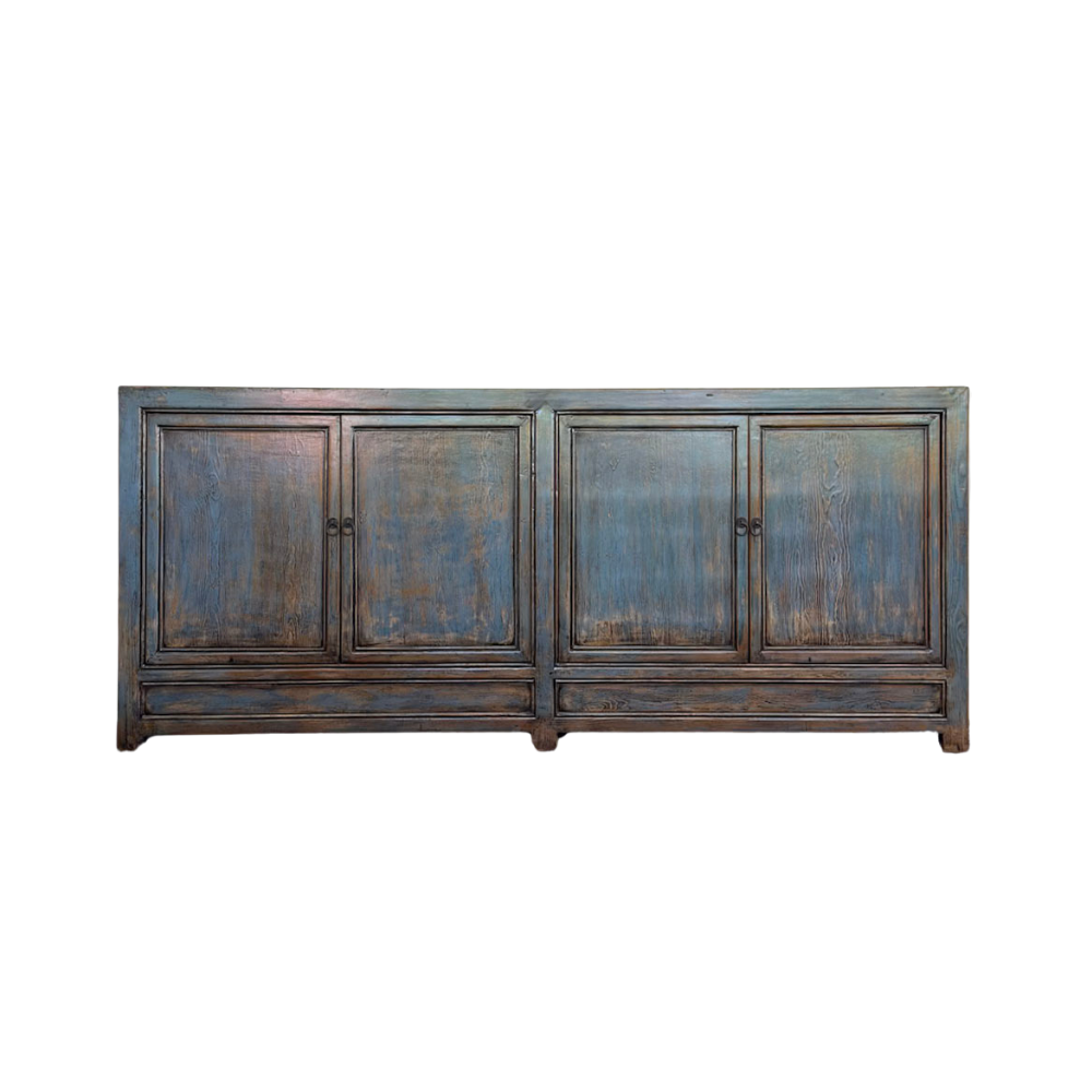 Blue Ash 4 Door Buffet | Lacquered | 220 cm