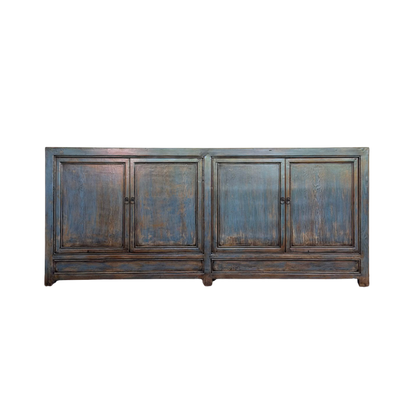 Blue Ash 4 Door Buffet | Lacquered | 220 cm