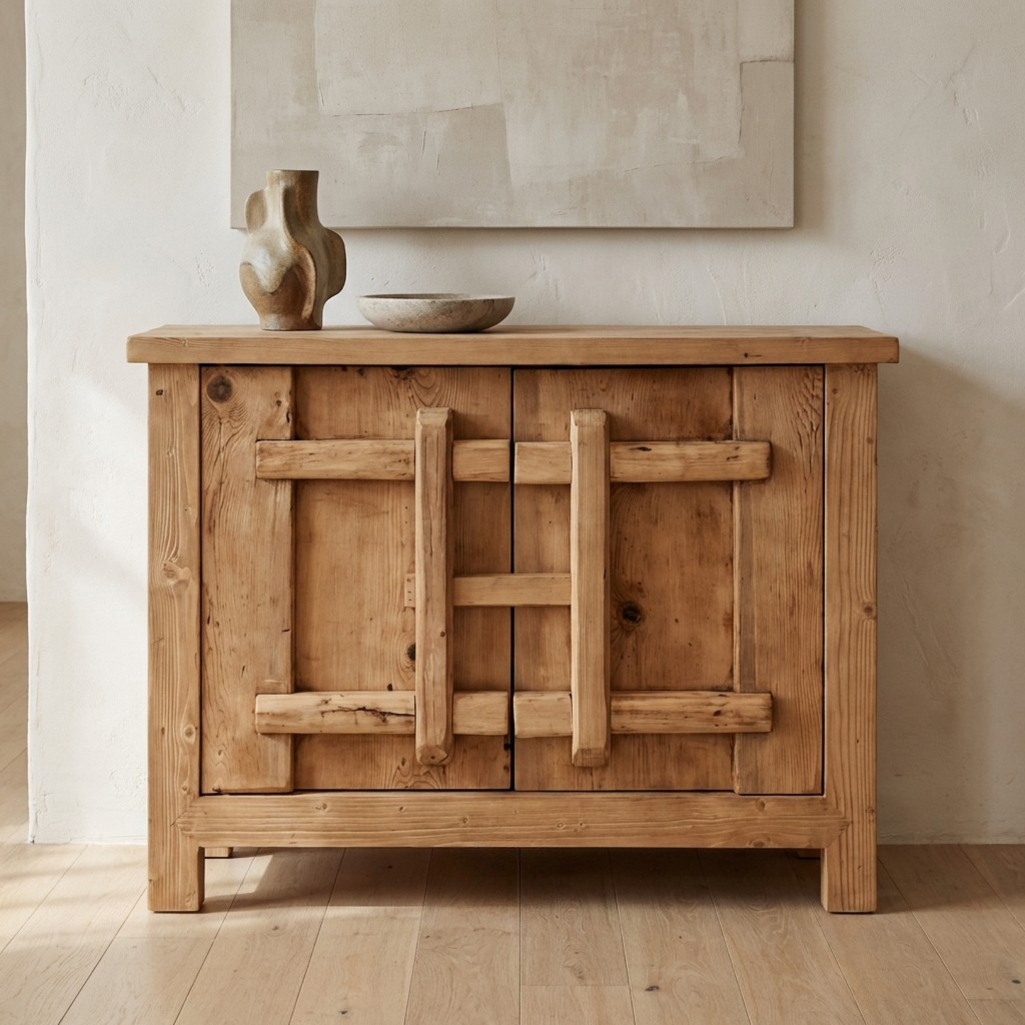 Latch 2 Door Cabinet | Rustic | 120 cm