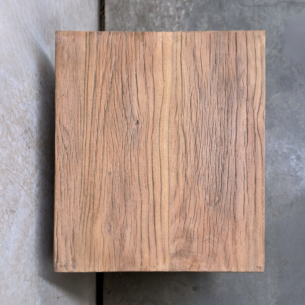Linear 1 Drawer 2 Door Bedside | Oat | 50 cm