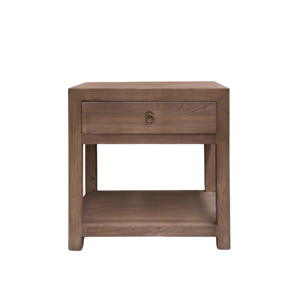 Linear 1 Drawer Bedside | Oat | 60 cm