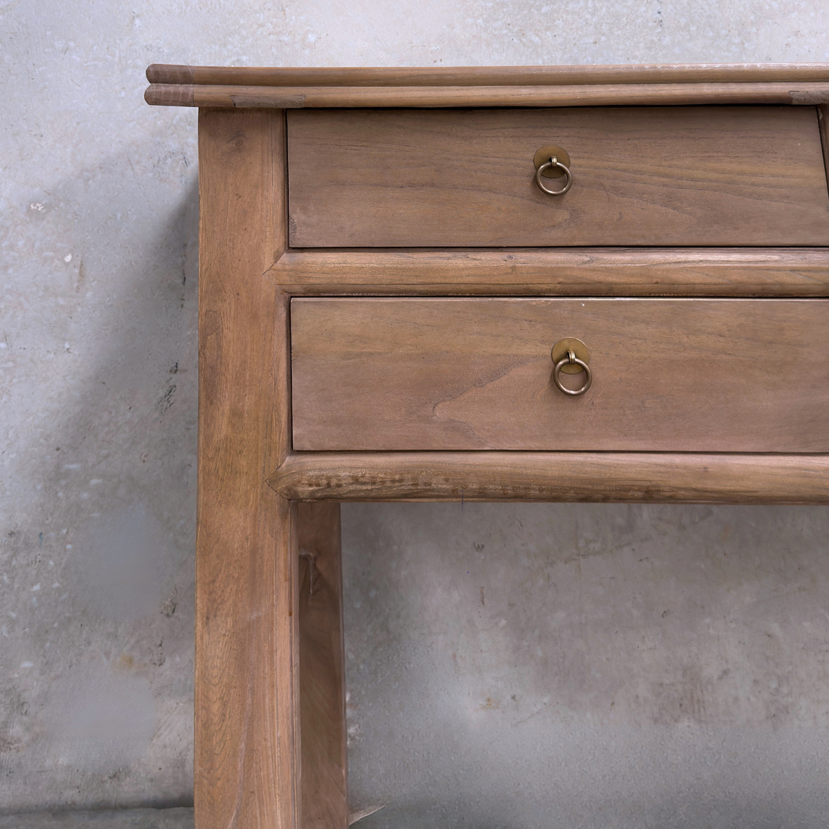 Heritage 6 Drawer Console | Oat | 160 cm