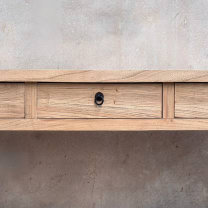 Heritage 3 Drawer Console | Natural | 170 cm
