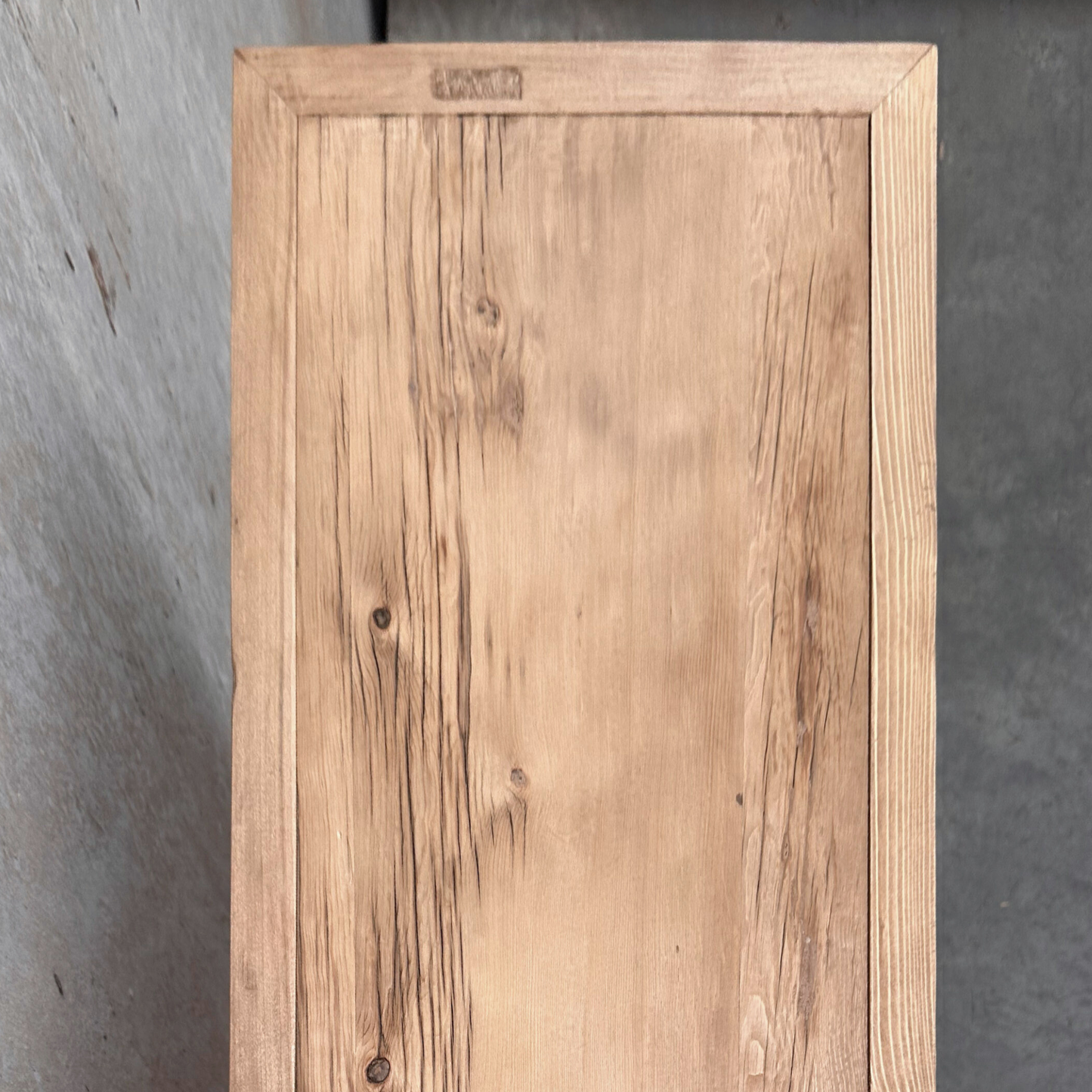 Linear 2 Drawer Console | Rustic | 90 cm