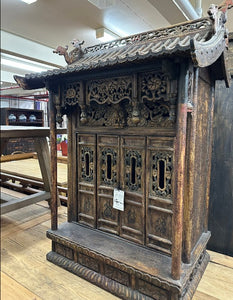 Hand Carved ShanXi Shrine Temple (Chinese Antique)