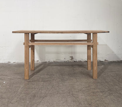 Reclaimed Elm Altar Table