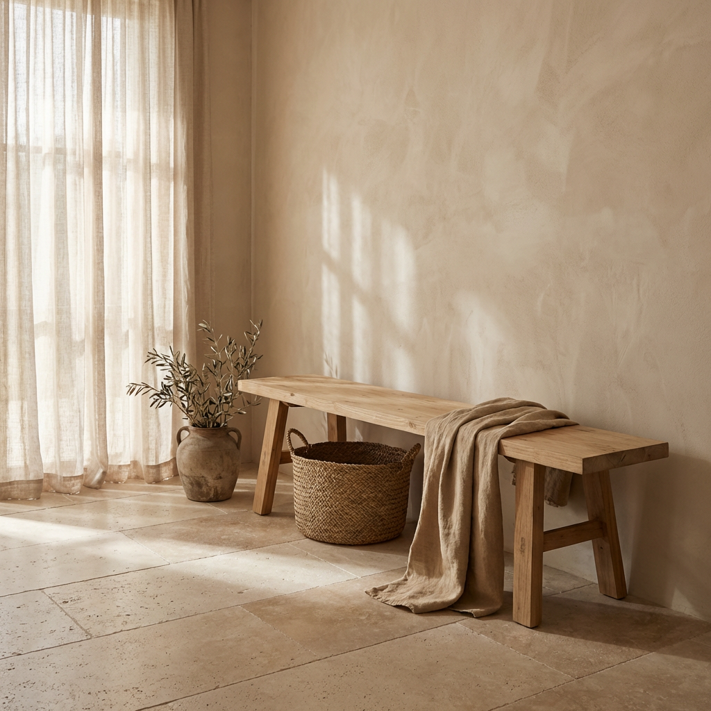 Elm Bench | Natural | 180 cm
