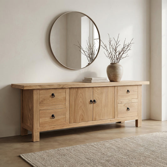 Heritage Low Cabinet | Natural | 180 cm