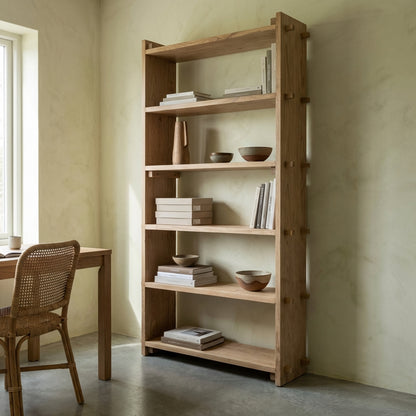 Wabi 5 Pocket Elm Shelf | Natural
