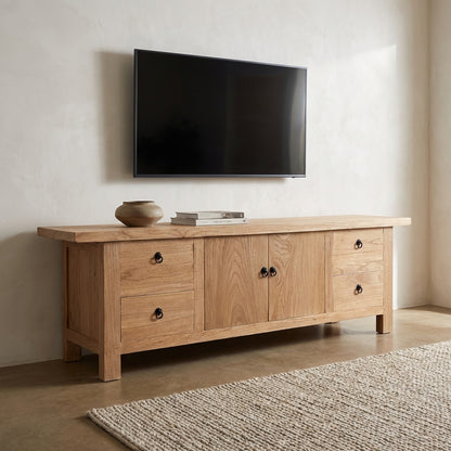 Heritage Low Cabinet | Natural | 180 cm