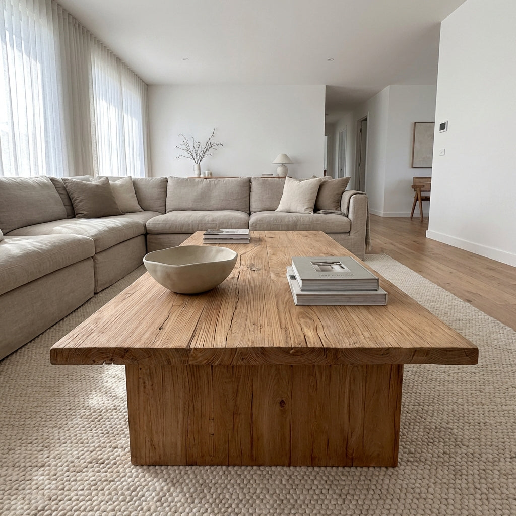 Chunky Coffee Table | Rustic | 160 cm