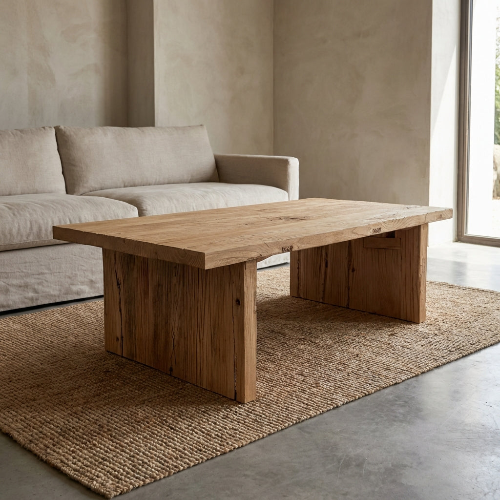 Chunky Coffee Table | Rustic | 130 cm