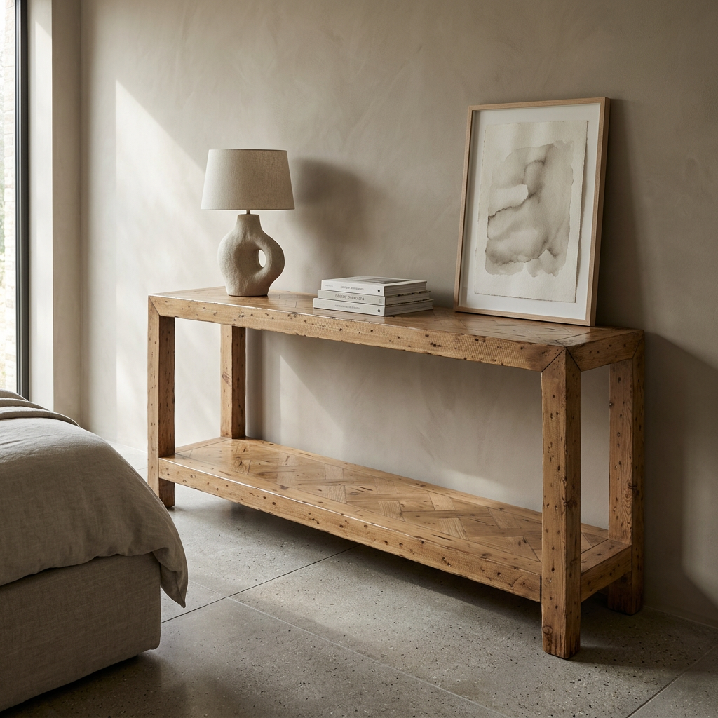 Parquetry Console | Rustic | 170 cm
