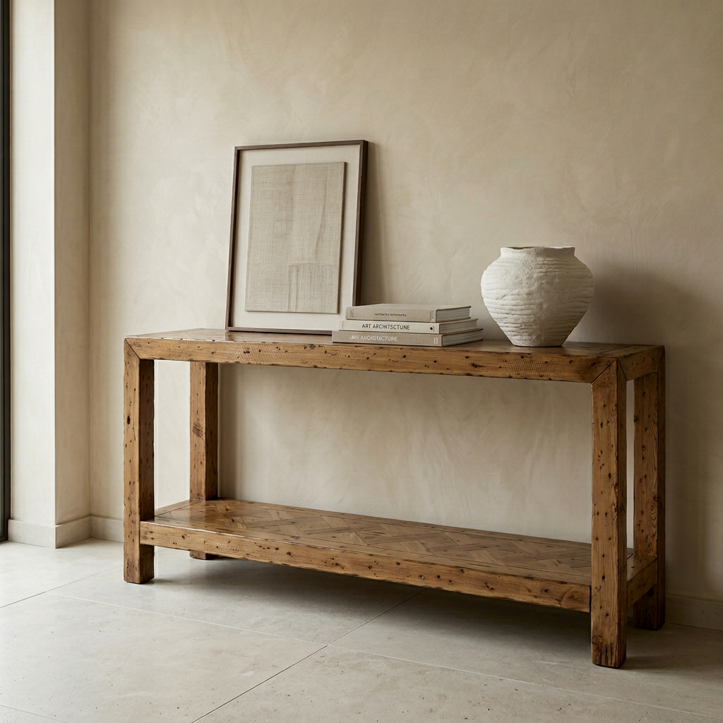 Parquetry Console | Rustic | 170 cm