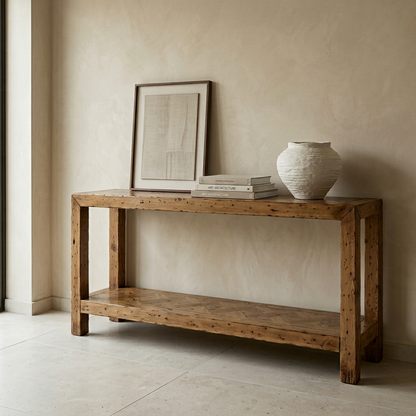 Parquetry Console | Rustic | 170 cm