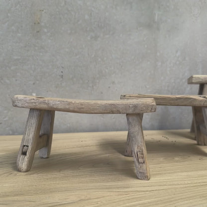 Mini Kid Stools | Vintage