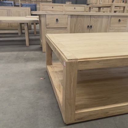 Open Rectangle Coffee Table | Natural | 160 cm