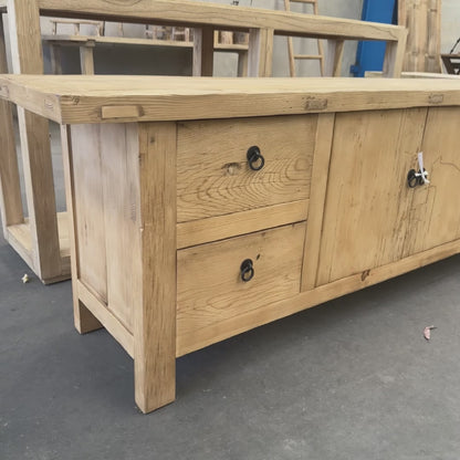 Heritage Low Cabinet | Rustic | 180 cm