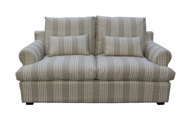 Barwon Striped Sofa (2 Sizes)