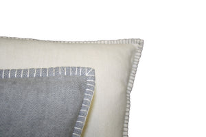 Blanket Stitch Cushion (2 Colours)