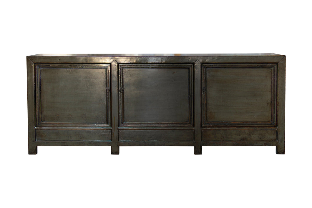 3 Door Olive Lacquered Buffet Table (H25)
