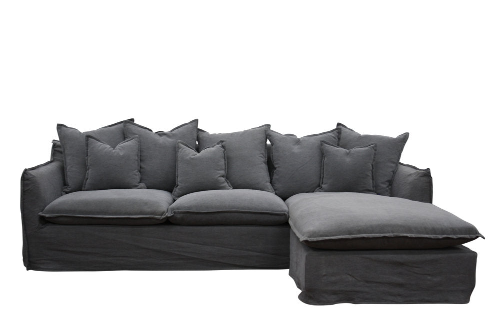 Hamptons Modular Sofa - Charcoal